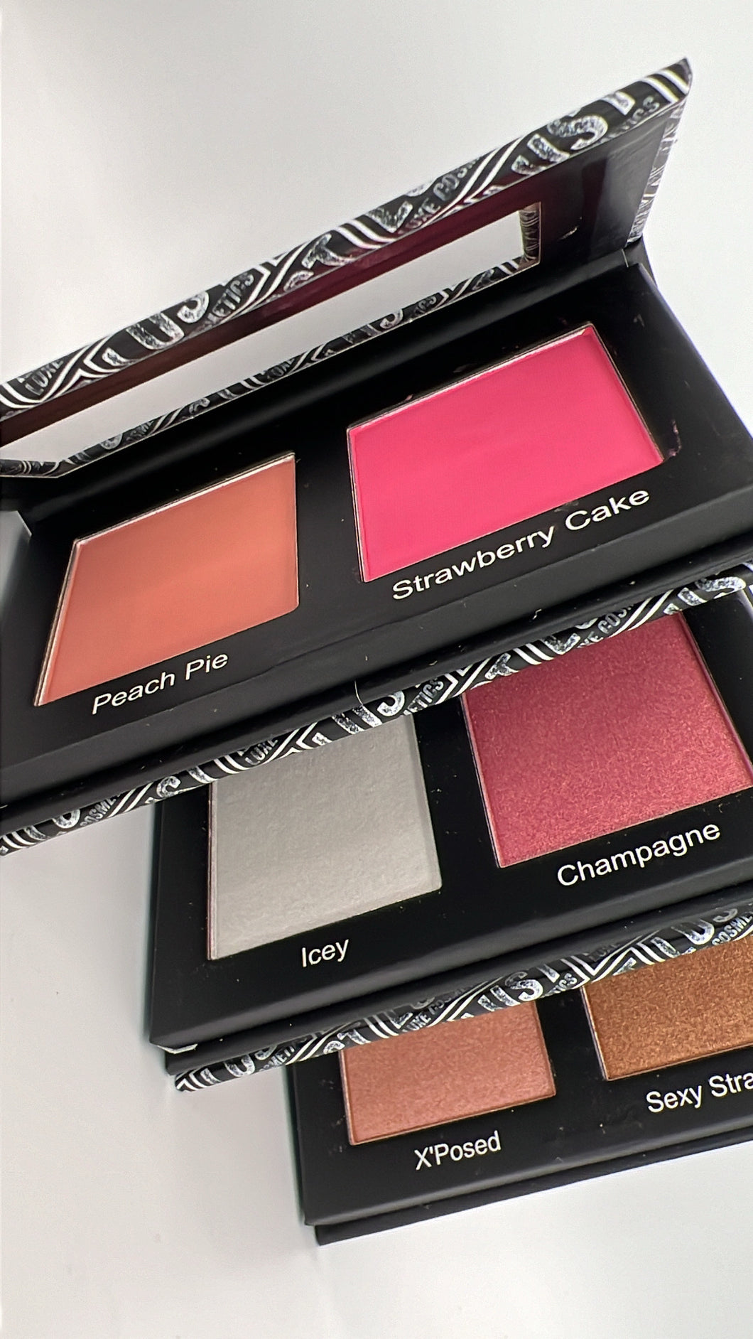 Highlighter, Bronzer and Blush Palette Trio